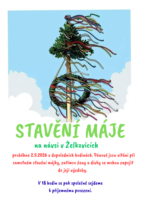 stavění máje